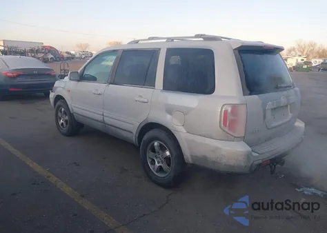 2006 Honda Pilot Ex-L из США, поврежденный, VIN 2HKYF18596H523360